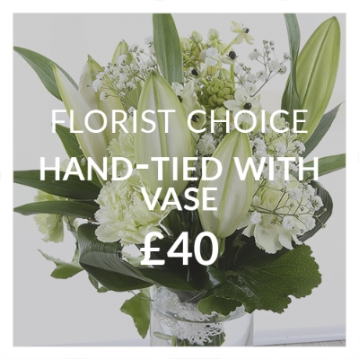 Florist Choice Hand Tied Vase