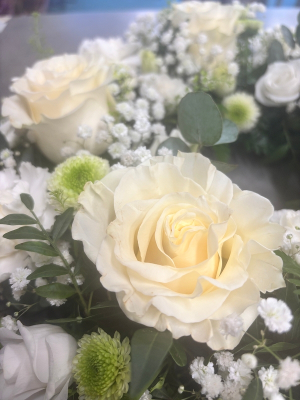 Elegant White Wreath