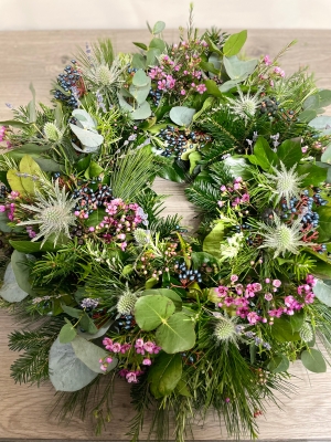 Scented foliage Wreath