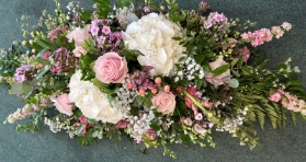 Pretty Pastel Casket Spray