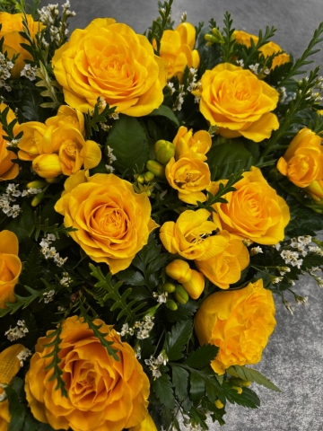 Yellow Rose Heart
