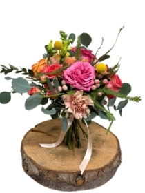 Bold and Beautiful Bridesmaid Bouquet