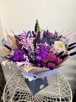 Fresh & Dried Purple Sensation Bouquet