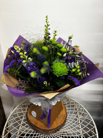 Purple & Lime Bouquet