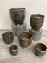 Set of Bronze Pots